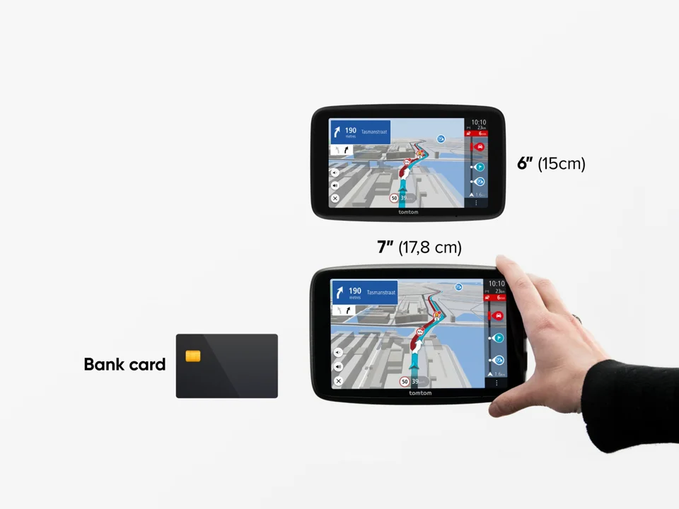 Nawigacja TomTom GO Expert Plus z ekranem mapy