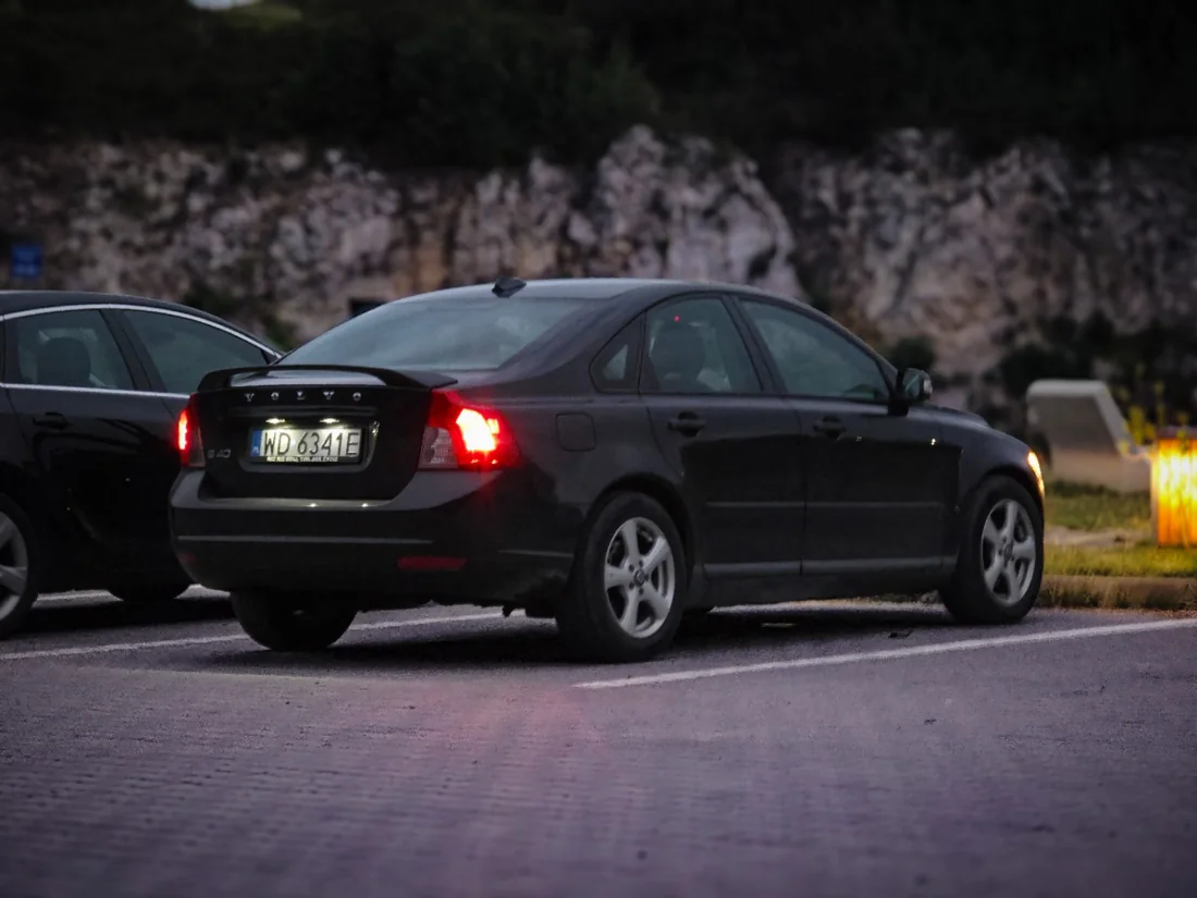 Volvo — wieczorem